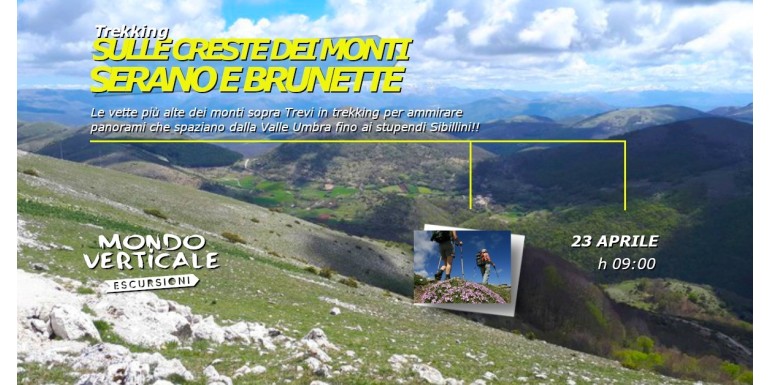 MONTI SERANO E BRUNETTE-23 Aprile