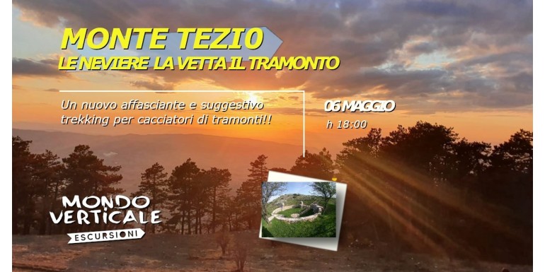 MONTE TEZIO AL TRAMONTO - 6 Maggio