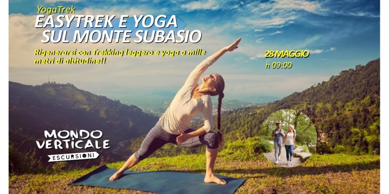 EASYTREK E YOGA SUL MONTE SUBASIO - 28 Maggio