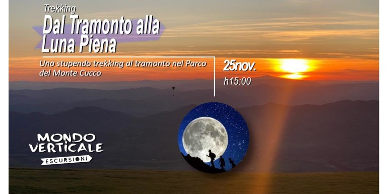 Dal tramonto alla luna piena e vin brulè! 25 novembre