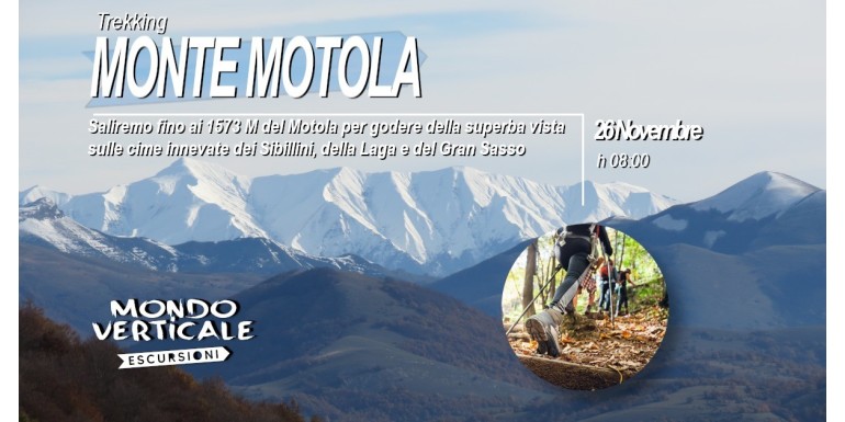 Escursione al monte Monte 26 Novembre